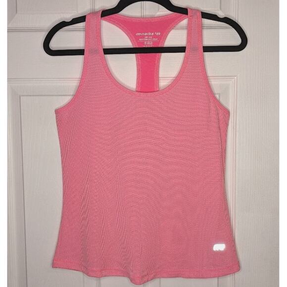 Marika Tek Women's Pink Mesh Dry Wik Performance Wear Activewear Tank Top S - Picture 1 of 15